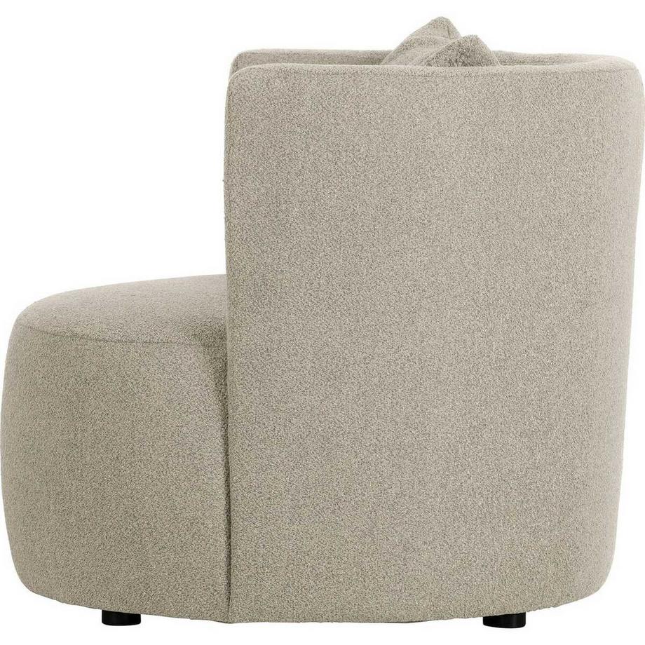 mutoni Fauteuil Explore Bouclé nature  