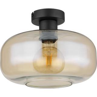 mutoni Plafonnier Giuseppe métal noir mat 1xE27  