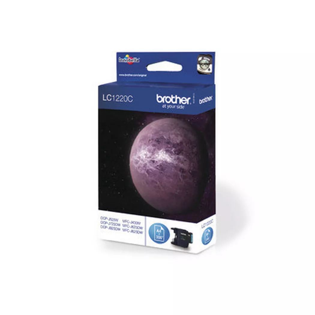 Brother – Tintenpatrone cyan LC-1220C DCP-J525W 300 Seiten, One Size