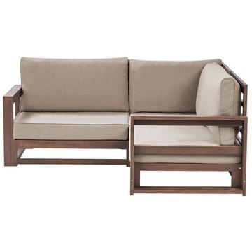 Ecksofa aus FSC® zertifiziertes Akazienholz Modern TIMOR