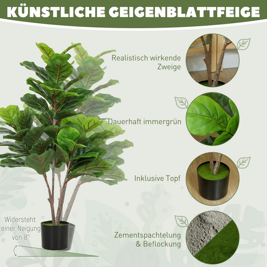 HOMCOM plante artificielle  