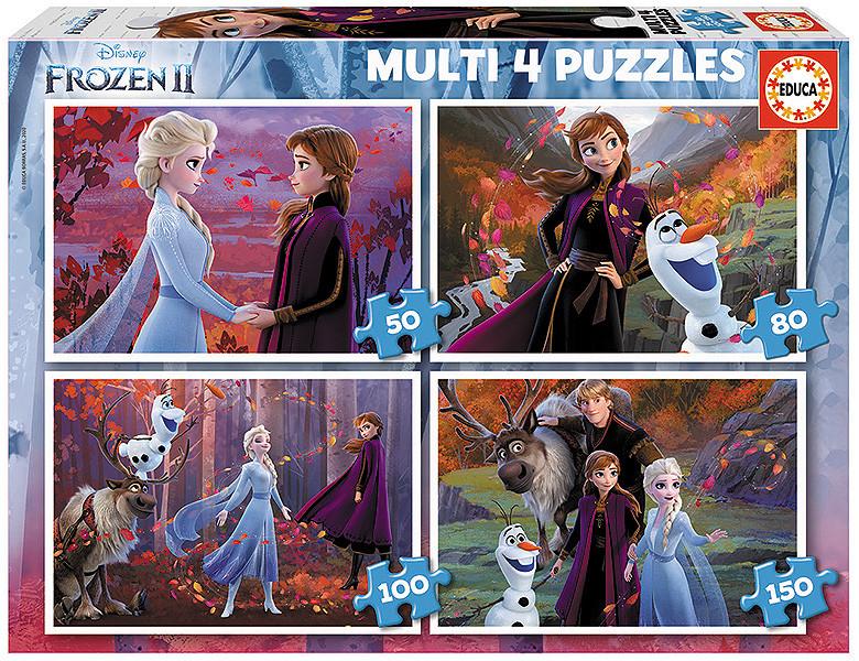 Educa  Puzzle 4in1 Disney Frozen 