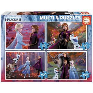 Educa  Puzzle 4in1 Disney Frozen 