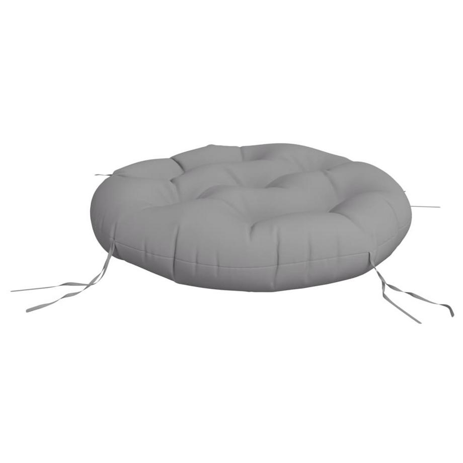 VidaXL Coussin rond tissu  