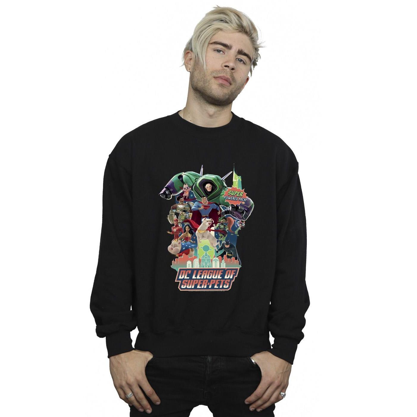 DC COMICS  DCs DC League Of SuperPets Super Powered Pack Sweatshirt 