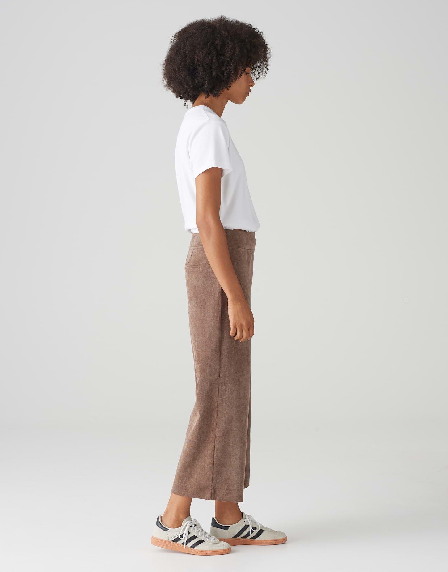 OPUS  Pantalon en velours côtelé Misha babycord Wide 