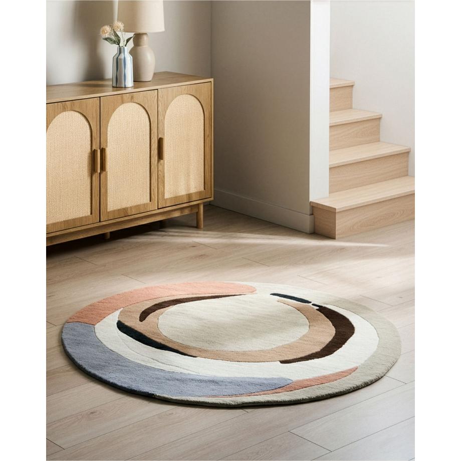 Beliani Tapis en Laine  SARGODHA  