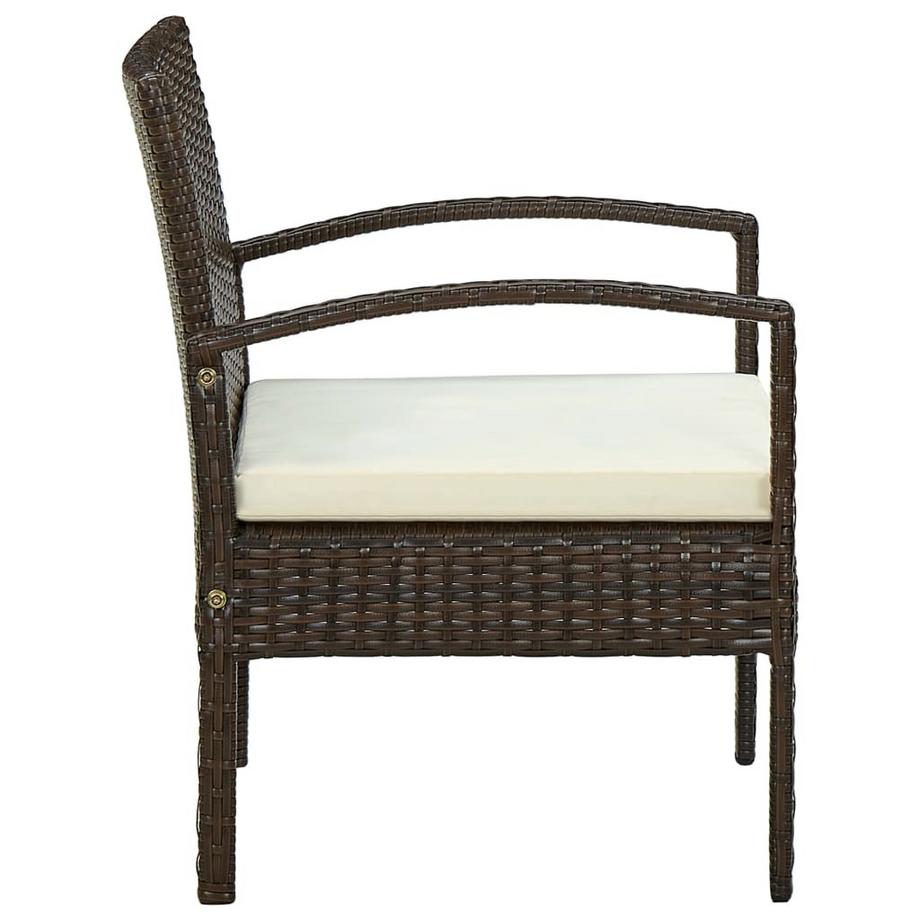 VidaXL Sessel poly-rattan  
