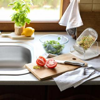 B2X Verre vaporisateur avec cadre et bol  