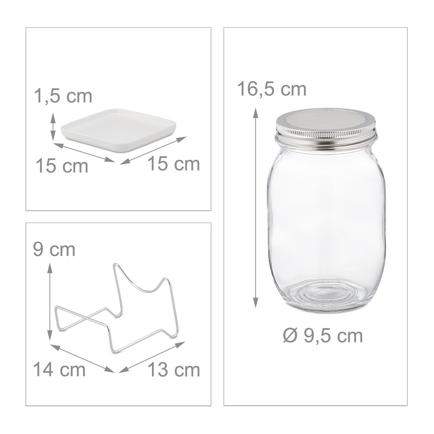 B2X Verre vaporisateur avec cadre et bol  