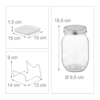 B2X Verre vaporisateur avec cadre et bol  