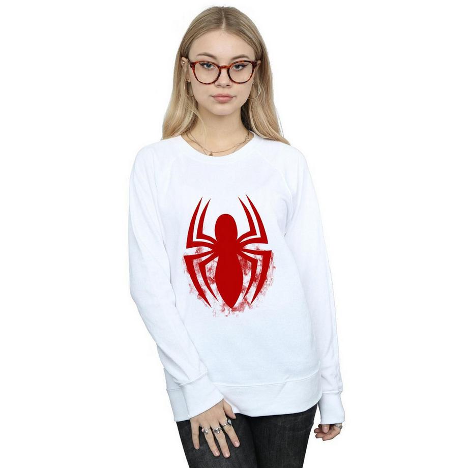MARVEL Spider-Man Logo Regular Fit Felpa  