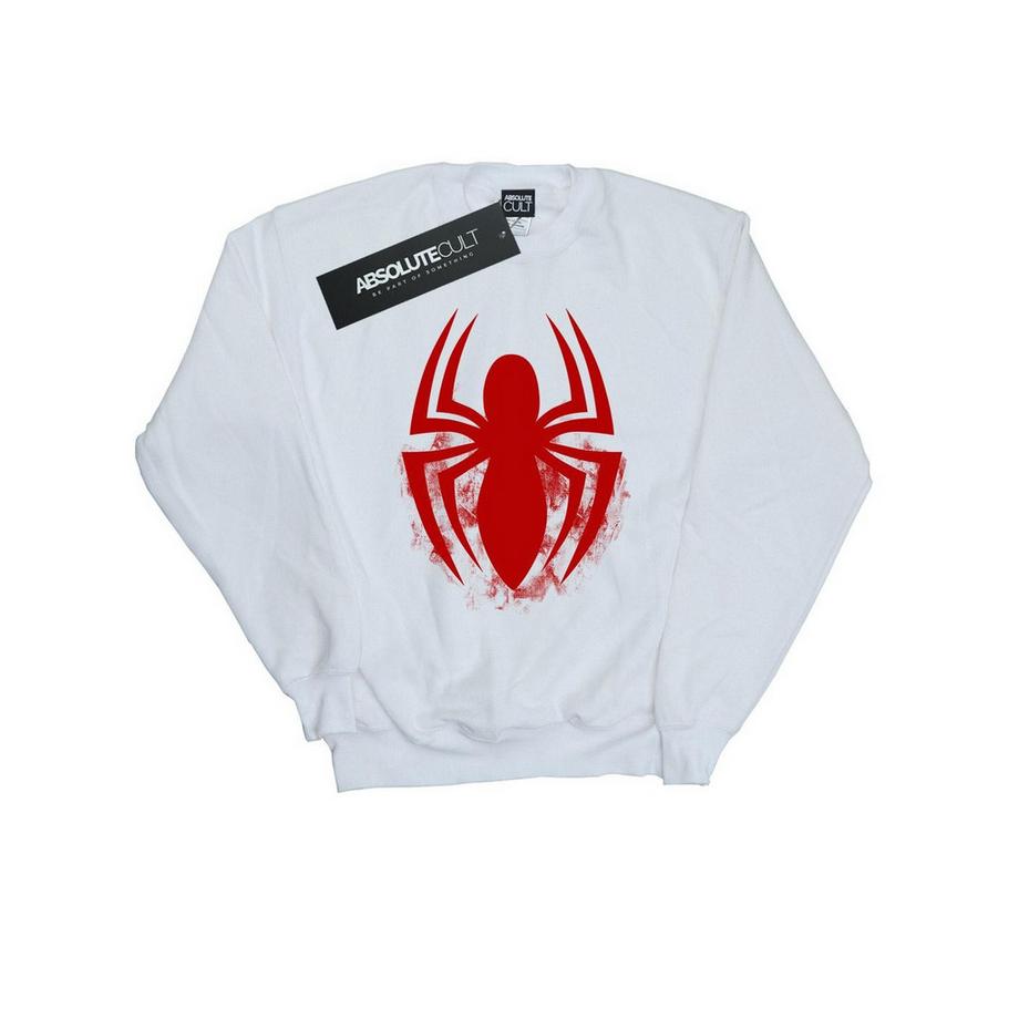 MARVEL Spider-Man Logo Regular Fit Felpa  