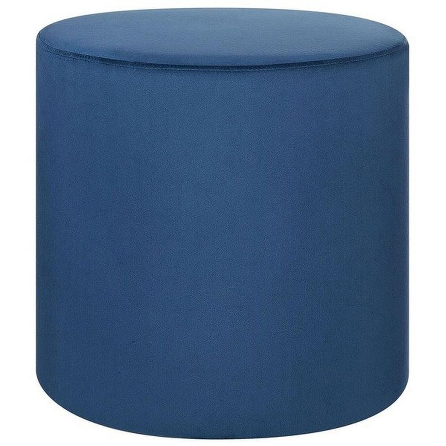 Pouf aus Samtstoff Modern LOVETT