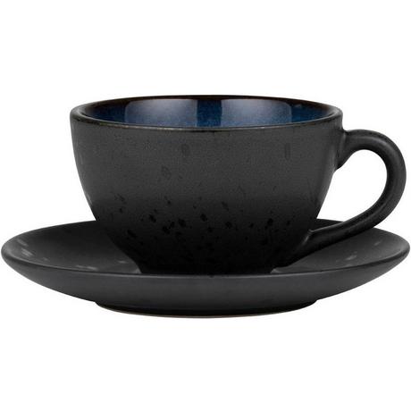 Bitz Kaffeetasse 240 ml, 6 Stück, SchwarzDunkel  