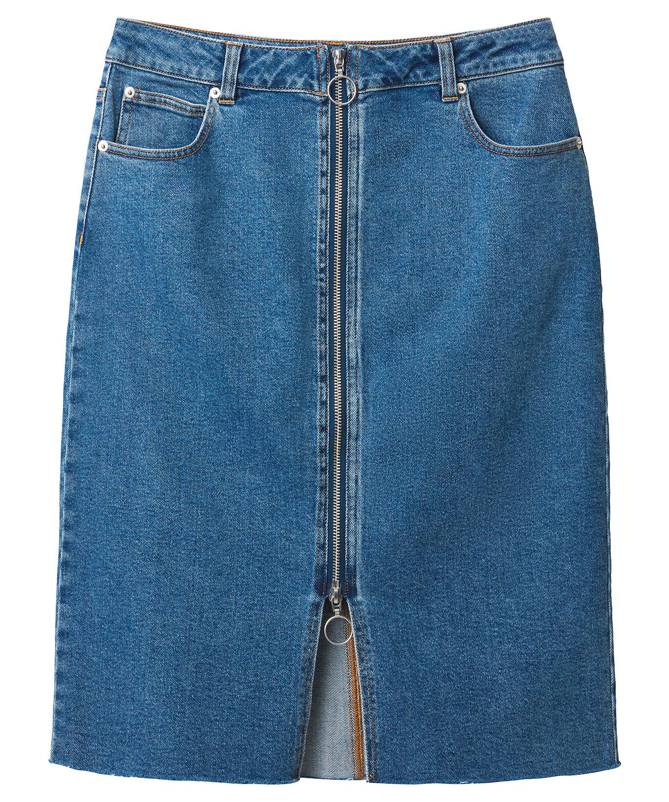 Joe Browns  Midi-Denimrock in heller Waschung 