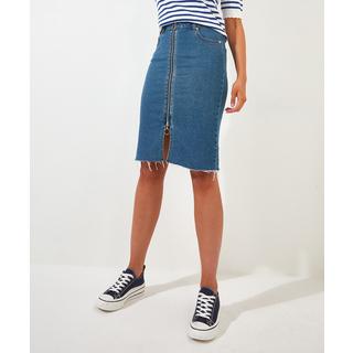 Joe Browns  Midi-Denimrock in heller Waschung 