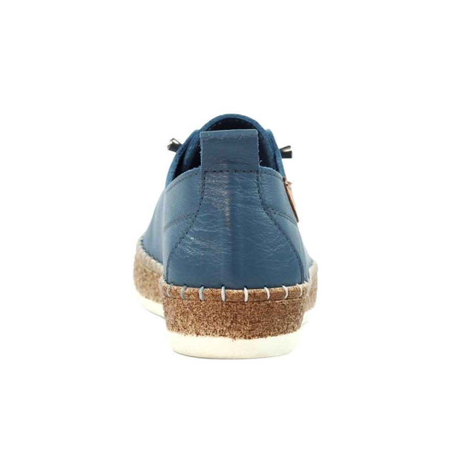 Lunar Evie Leder Keil Espadrille Schuhe  