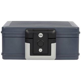 Yale Cassette de contre le feu et l'eau S, 30 min. résistant au feu, 72 h étanche, 2 clés  