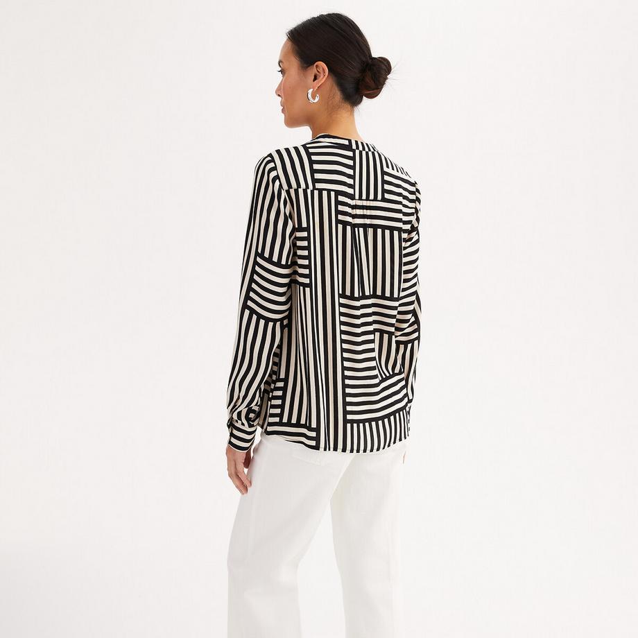 La Redoute Collections  Blouse col tunisien 