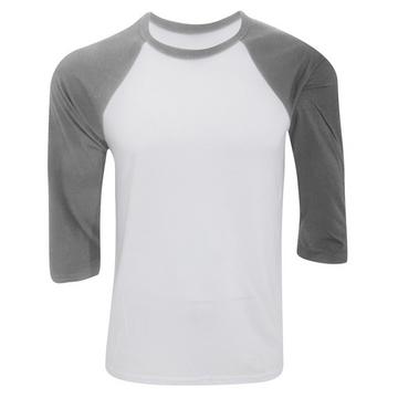 Canvas Baseball TShirt, 34Ärmel