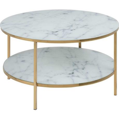 mutoni Table basse Romandie blanc  