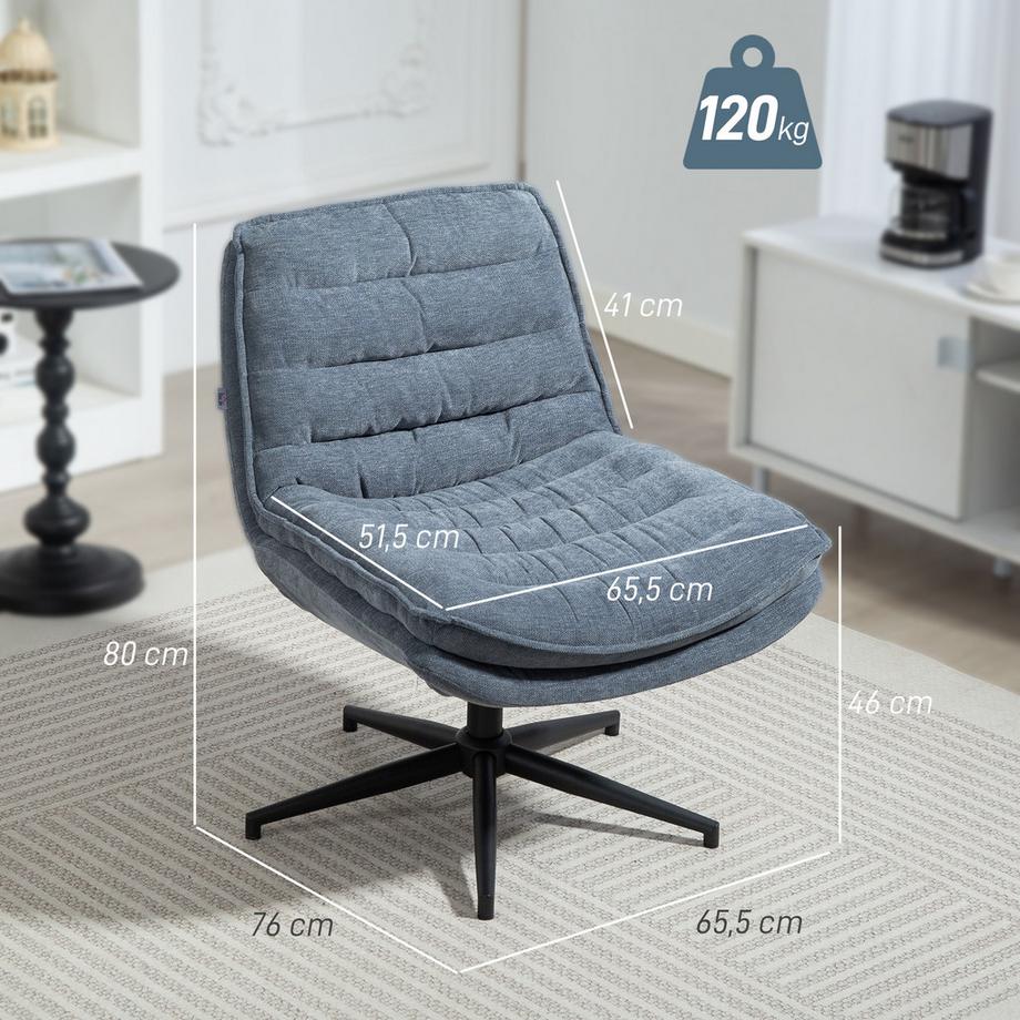 HOMCOM Chaise de bureau  