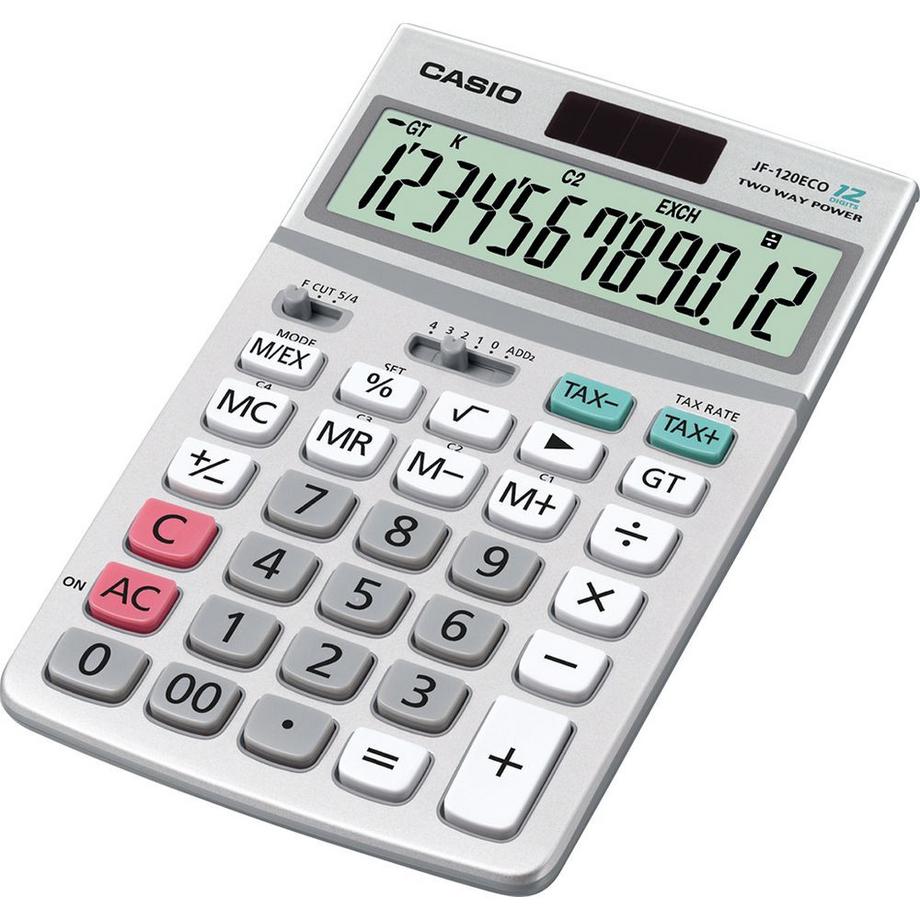 CASIO Calculatrice de bureau  JF-120ECO  