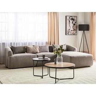 Beliani Ecksofa aus Polyester Modern SVANSELE  