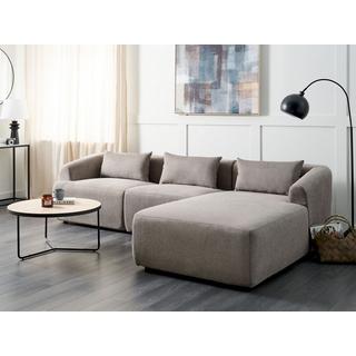 Beliani Ecksofa aus Polyester Modern SVANSELE  