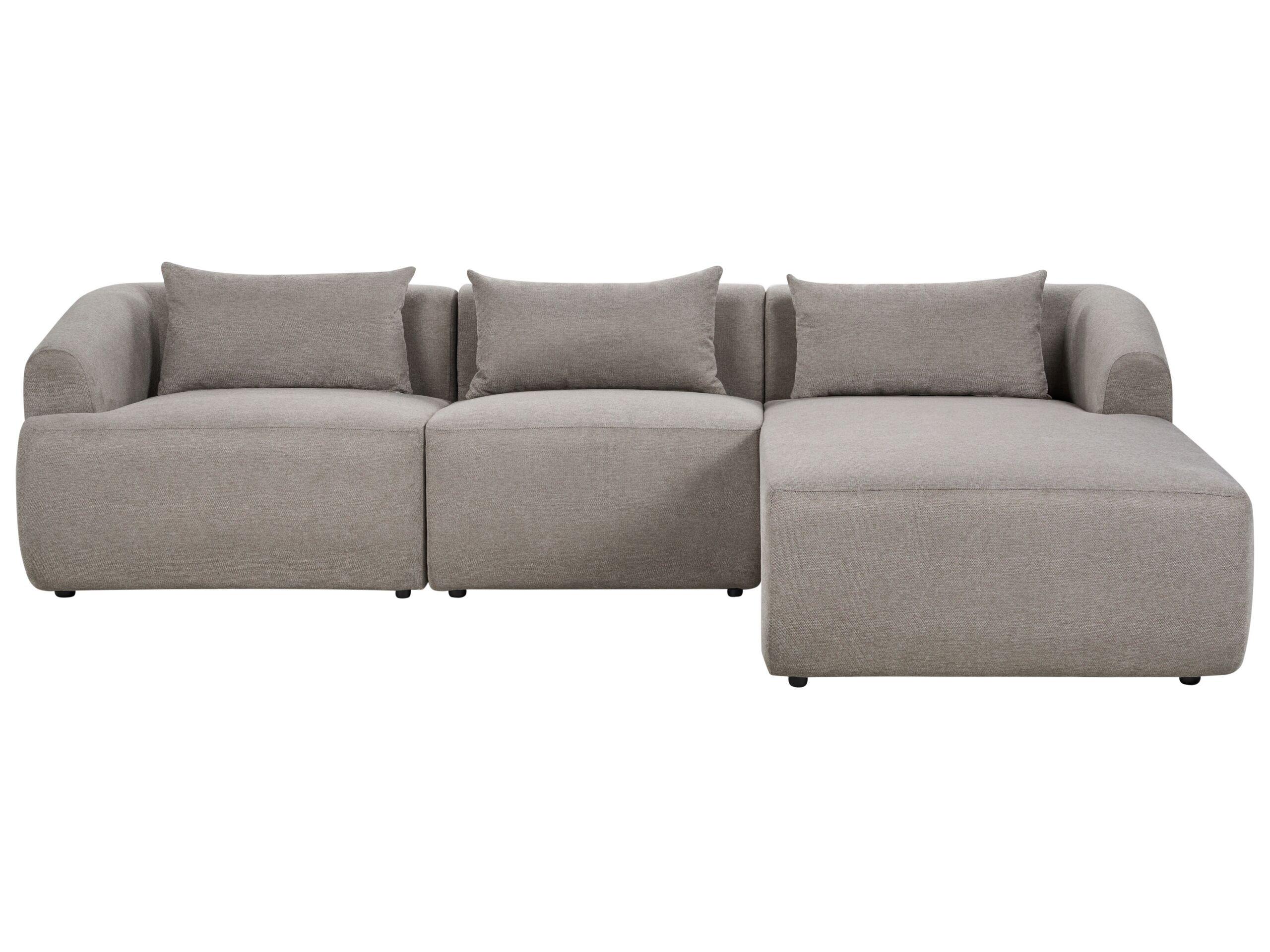 Beliani Ecksofa aus Polyester Modern SVANSELE  