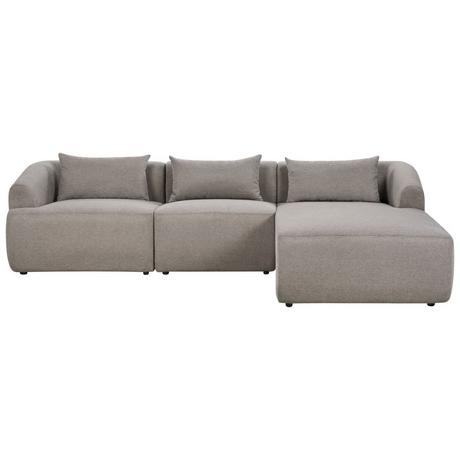 Beliani Ecksofa aus Polyester Modern SVANSELE  