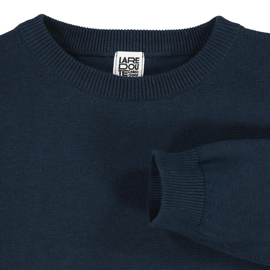 La Redoute Collections  Feinstrickpullunder mit rundem Ausschnitt 