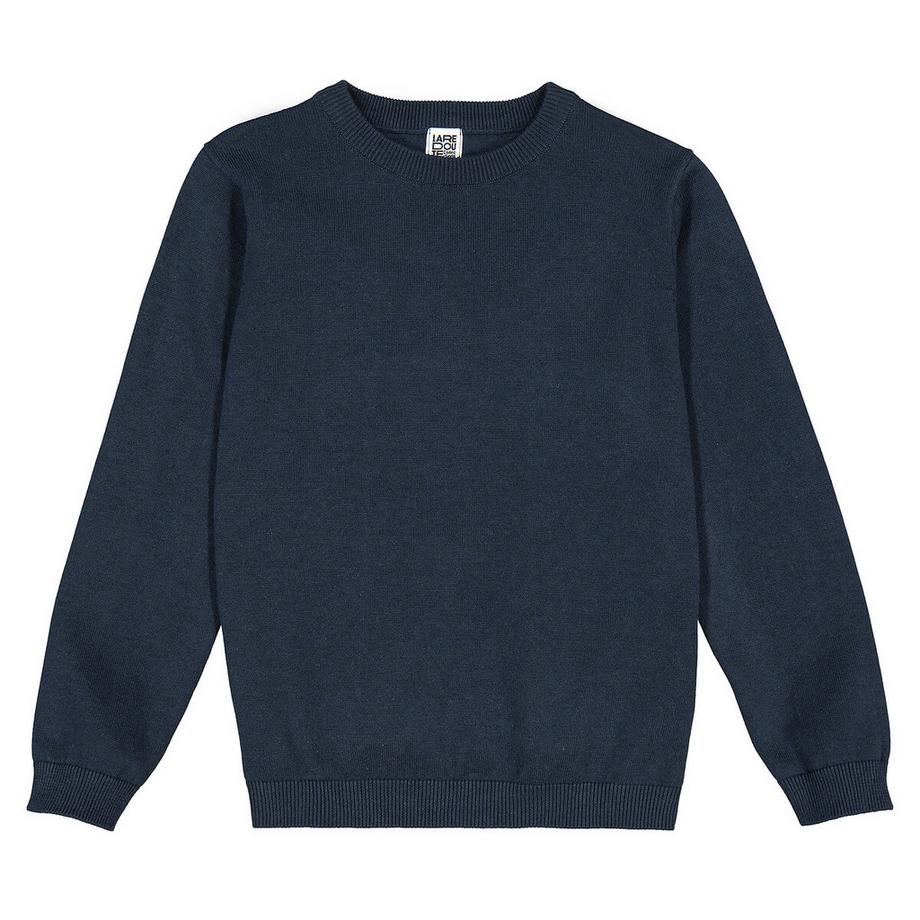 La Redoute Collections  Feinstrickpullunder mit rundem Ausschnitt 