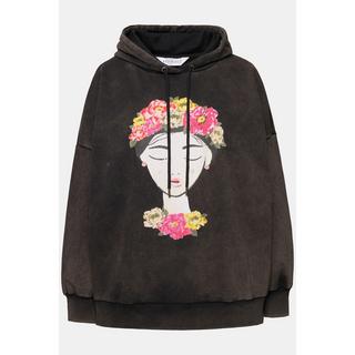 Studio Untold  Hoodie, oversized, Woman-Print, Vintage-Look, Langarm 