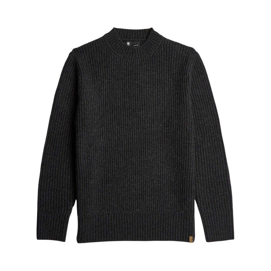 Maglione Regolare A Coste