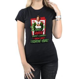 Elf  OMG Santa TShirt 