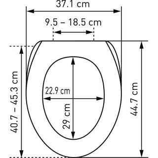diaqua WC-Sitz Race Slow Down weiss matt  