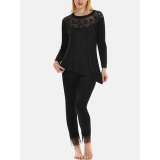 Lisca  Pyjama tenue d'intérieur pantalon top manches longues Flamenco 