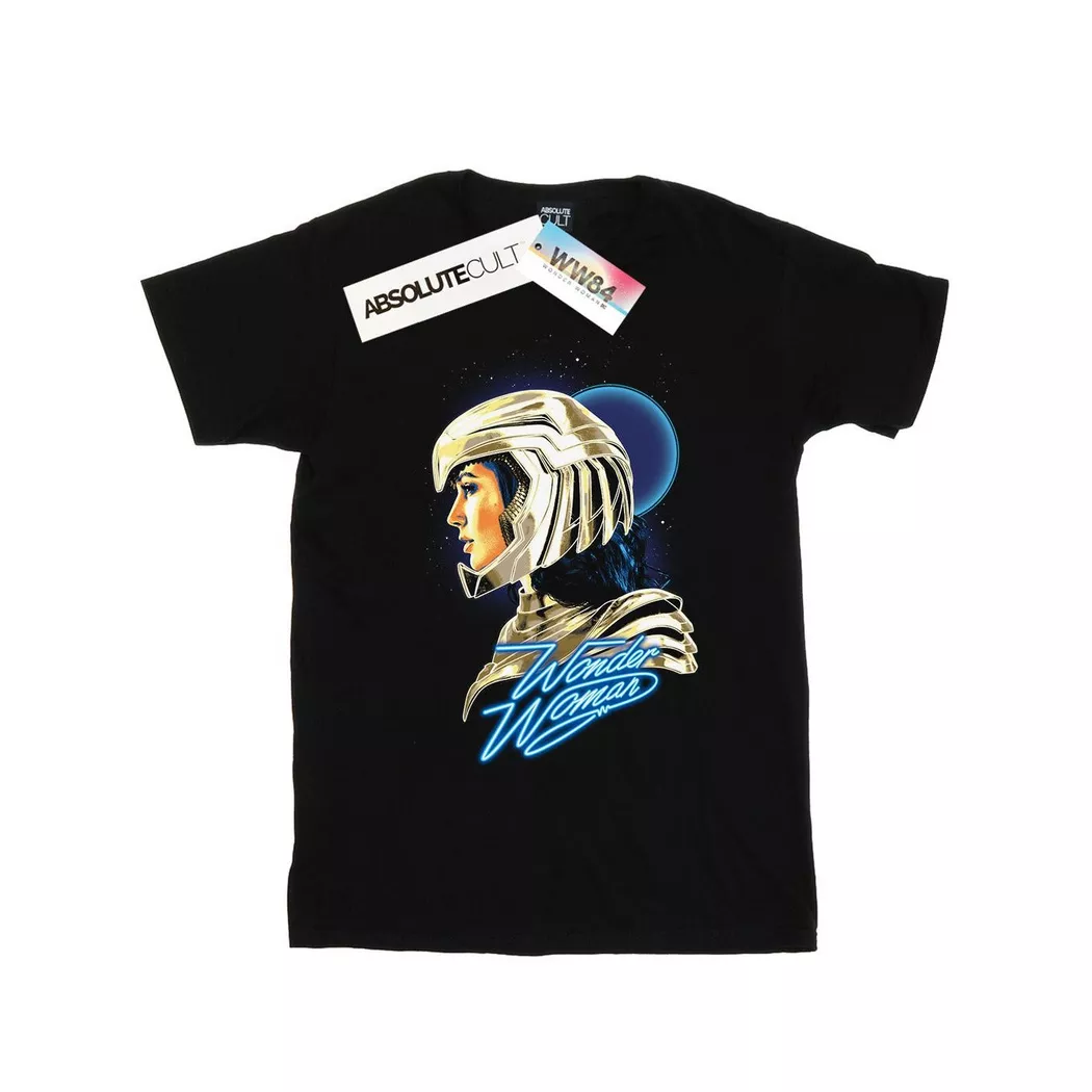 DC COMICS - 84 TShirt, für Damen, Schwarz, Größe XL