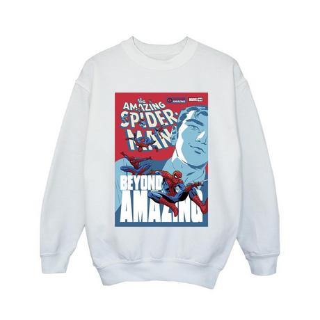 MARVEL  SpiderMan Beyond Amazing Cover Sweatshirt 