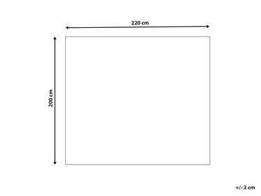 Beliani SURMI Piumone in Finta Pelliccia  