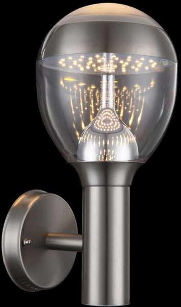 mutoni Lampada da esterno Callisto satinato 15x32  