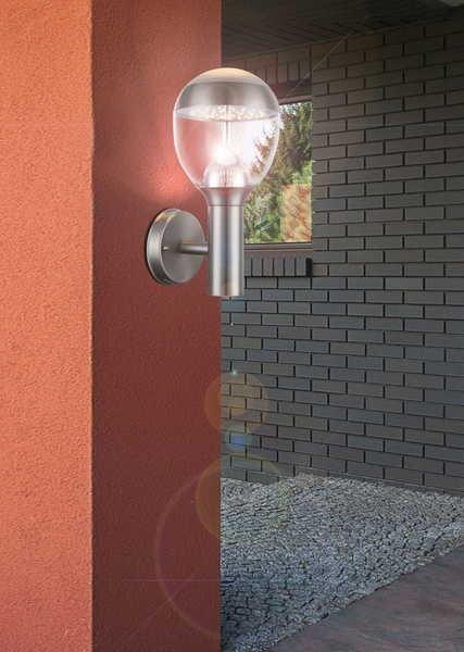 mutoni Lampada da esterno Callisto satinato 15x32  