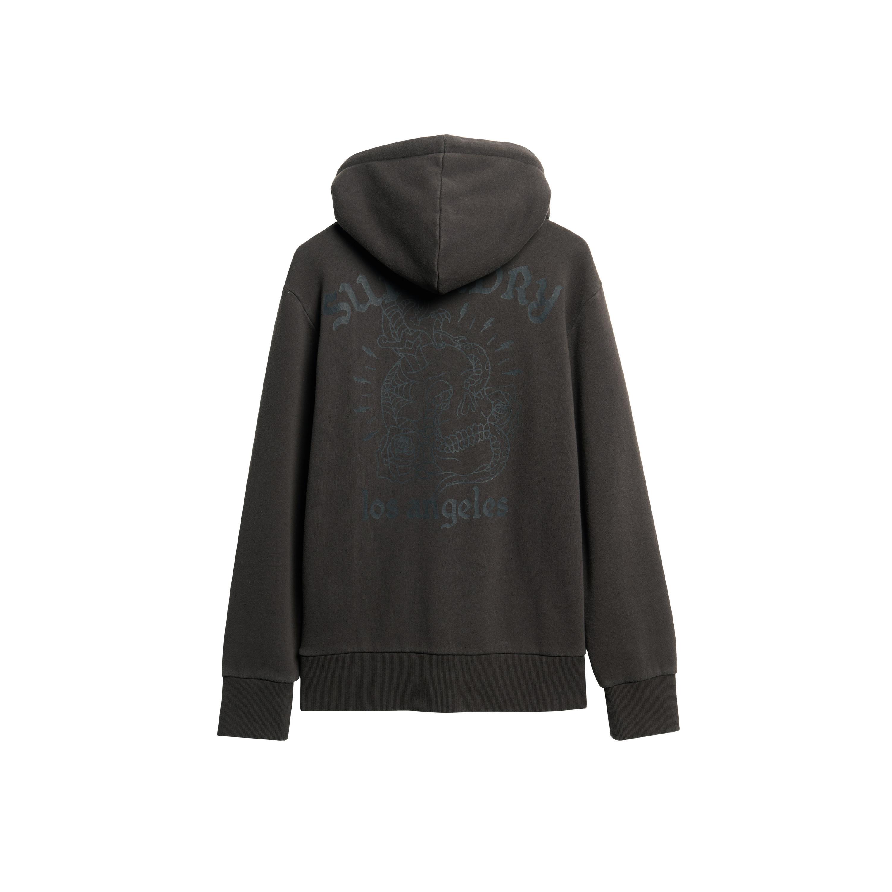 Superdry  sweatshirt à capuche zippé 