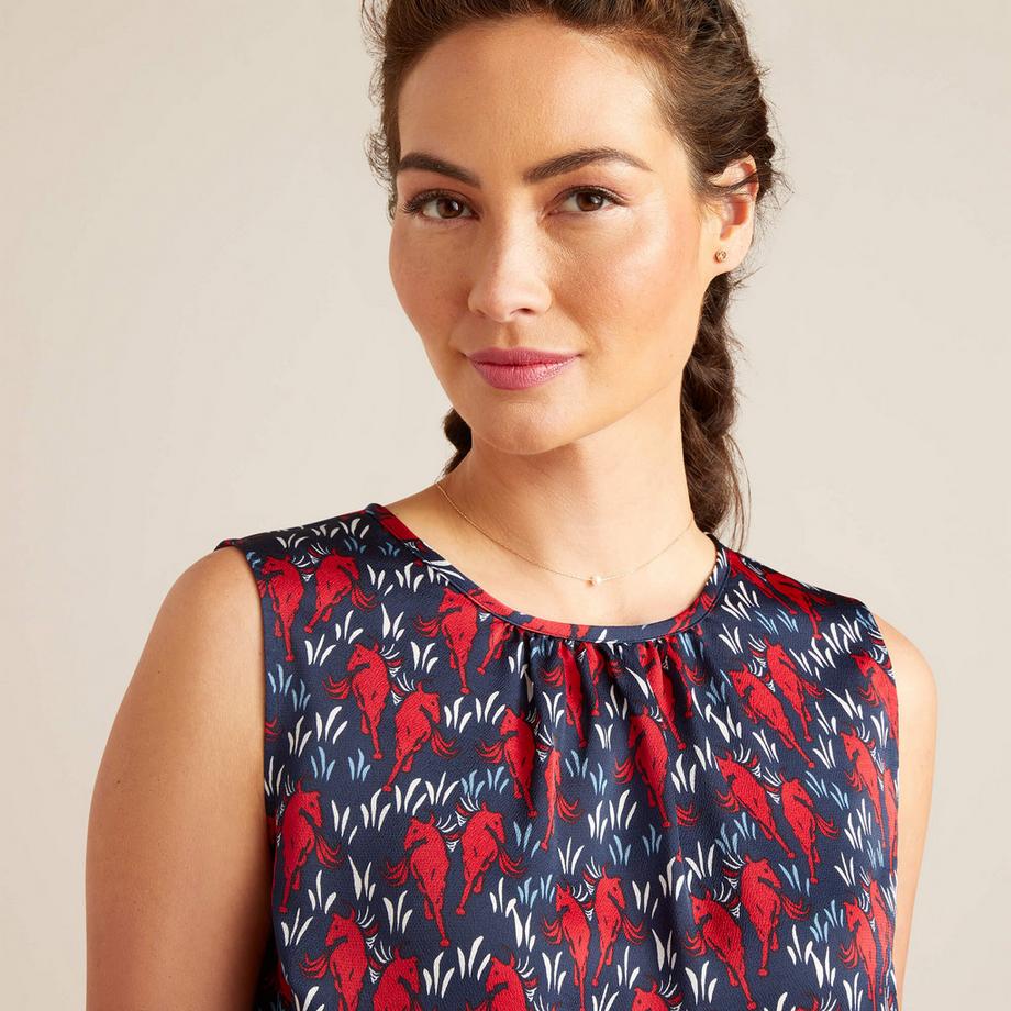 Ariat Bayview Top Senza Maniche  