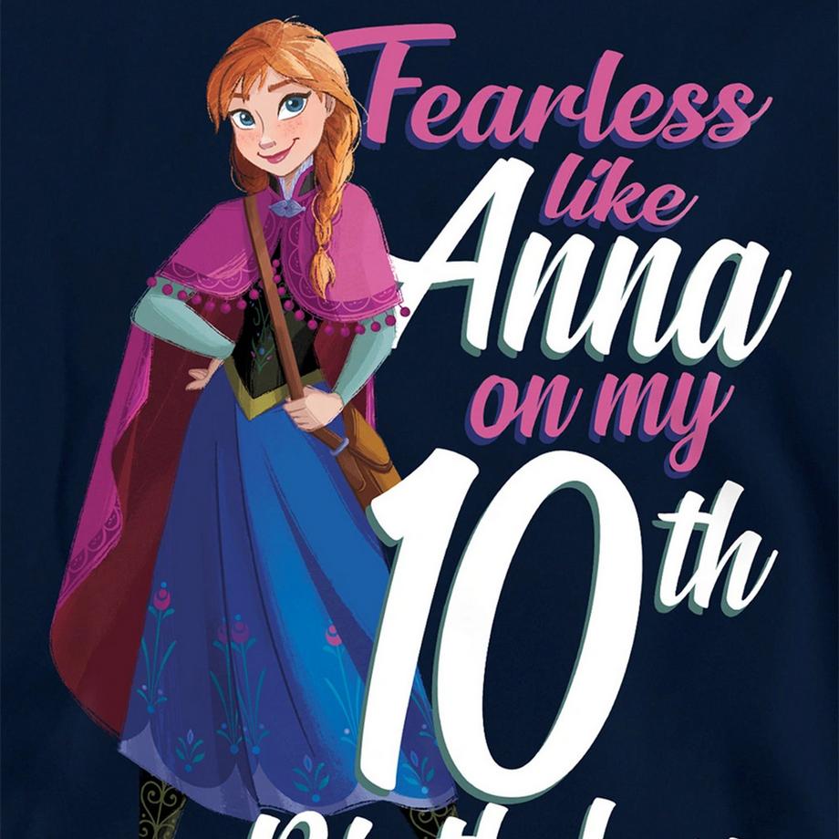 FROZEN  Sweat À Capuche 10ème Anniversaire Fearless Like Anna 
