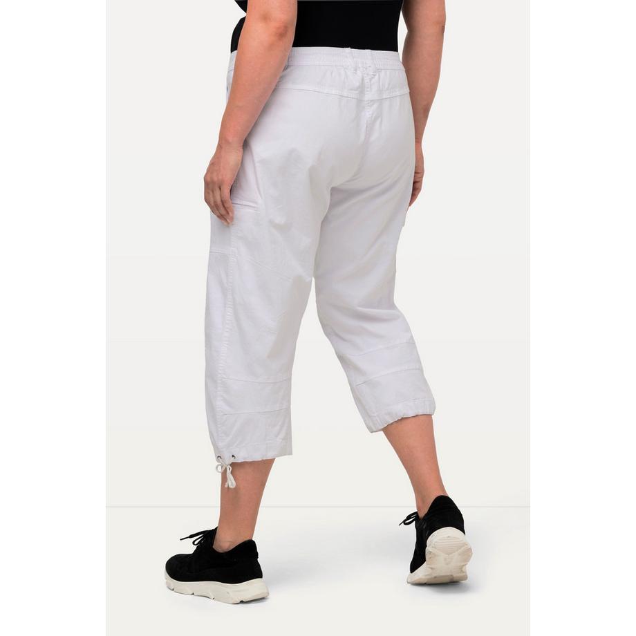Ulla Popken Pantaloni cargo 7/8 Vita comoda  