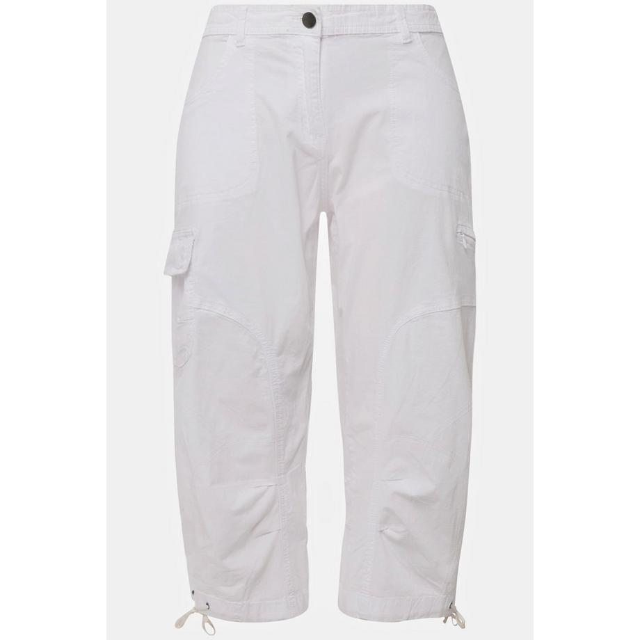 Ulla Popken Pantaloni cargo 7/8 Vita comoda  