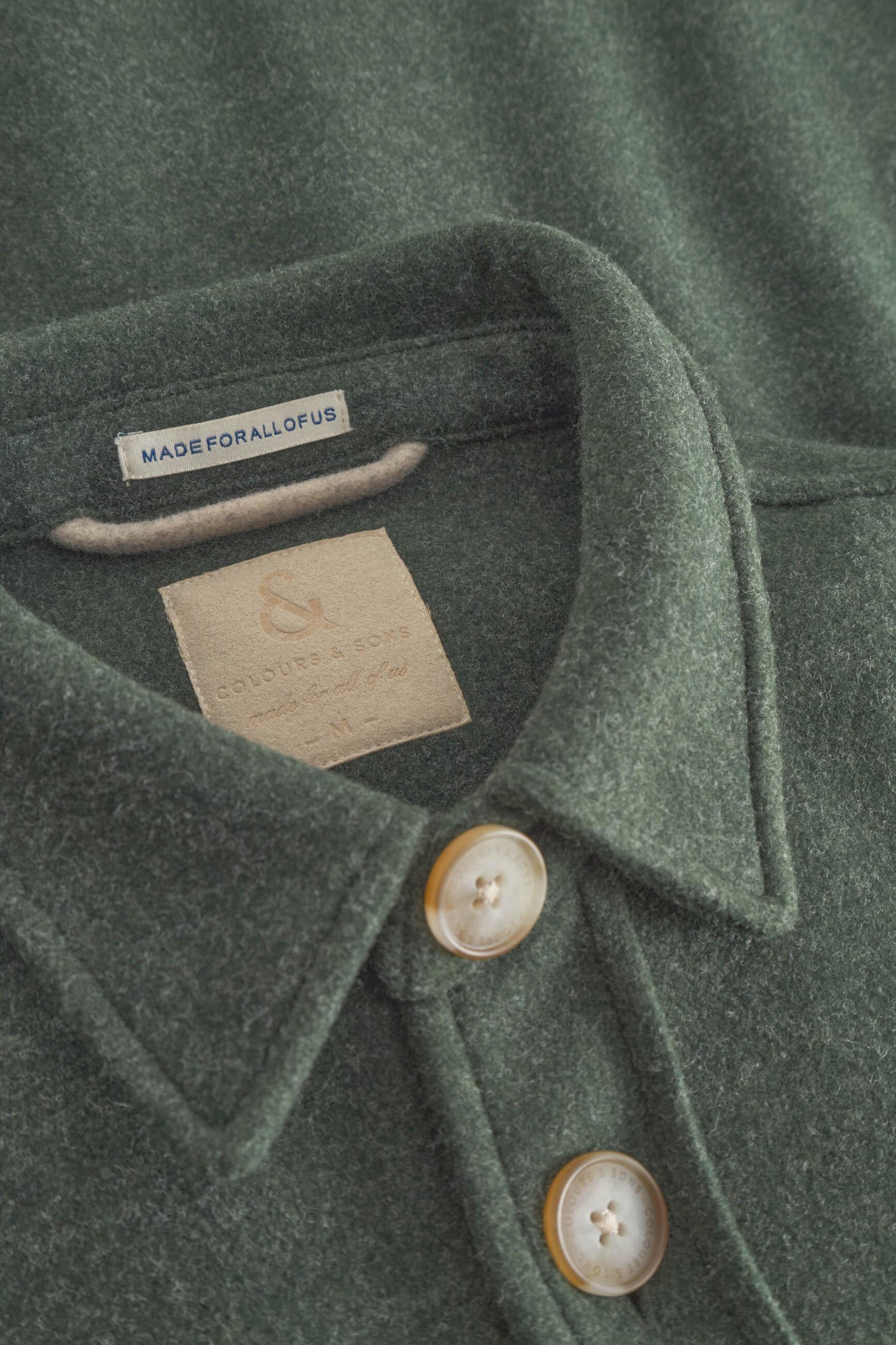 Colours & Sons Worker Soft Touch Hemdjacke  